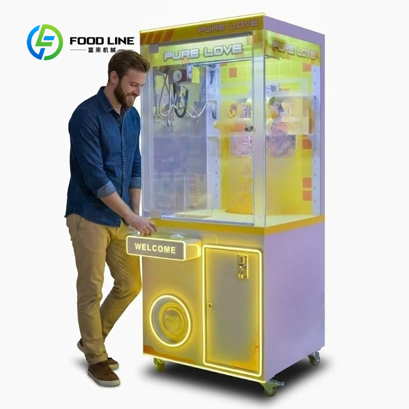 Arcade Games Vending - 맞춤형 자동 크레인 게임기, 동전으로 작동하는