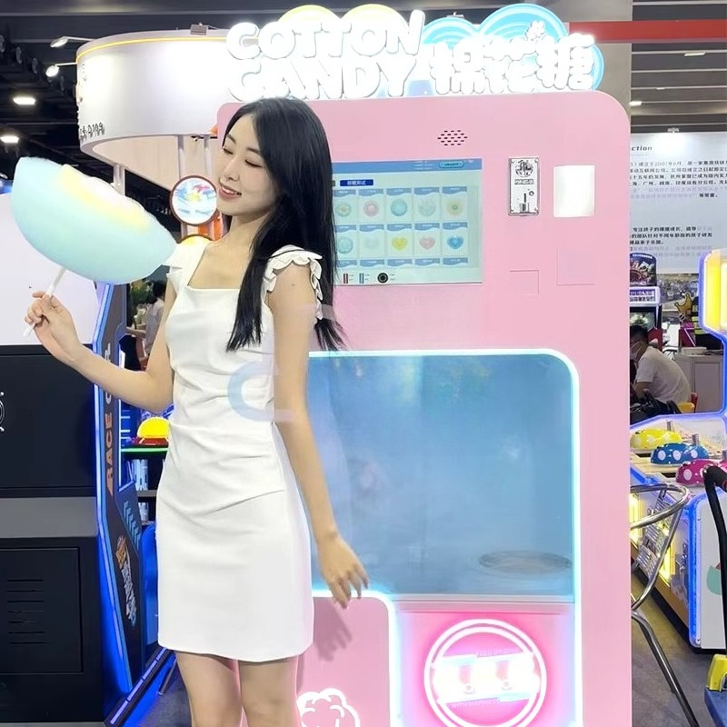 맞춤형 로봇 디자인 완전 자동 스마트 마시멜로 솜사탕  - Candy Vending Machine 리뷰 및 가격