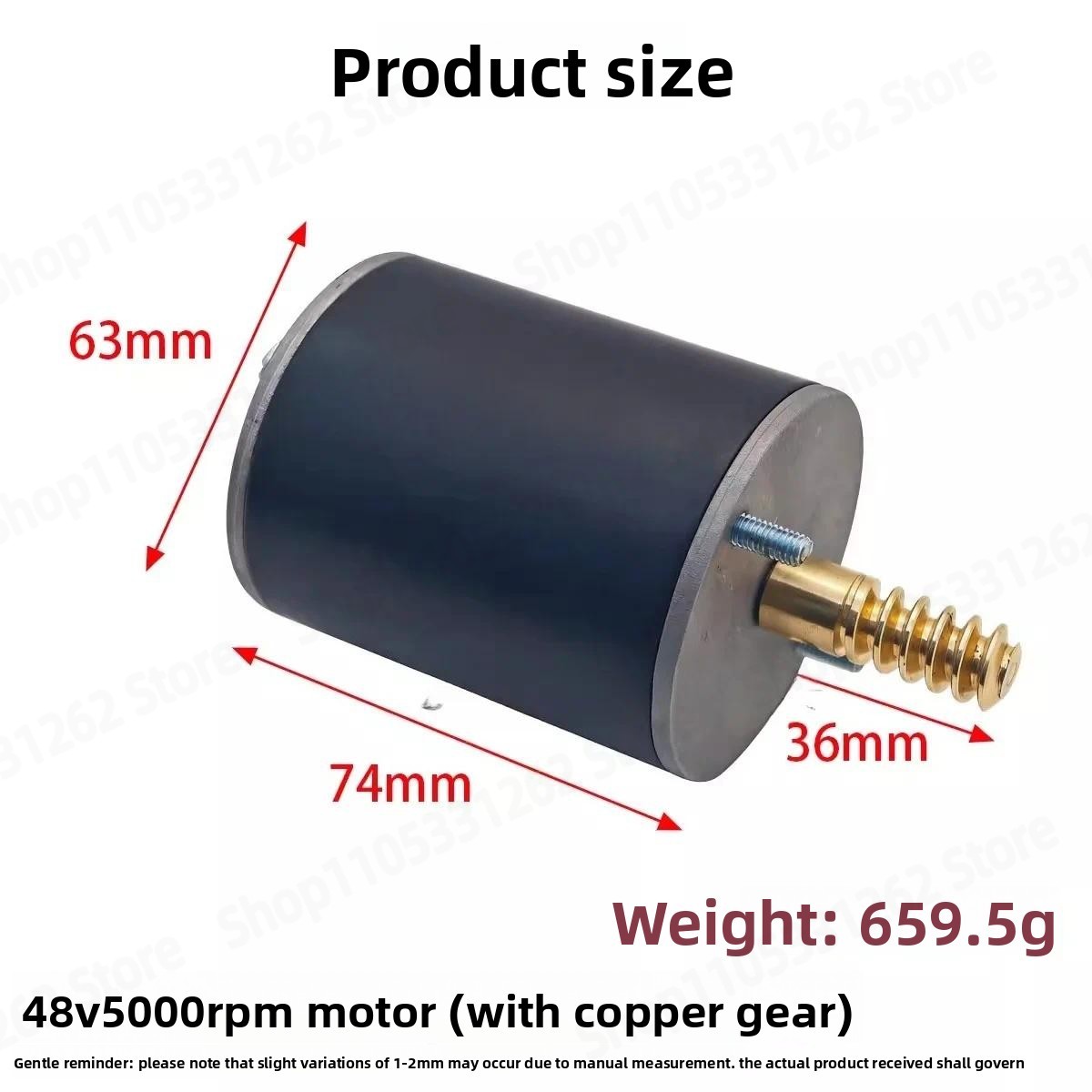 48V, 5000RPM 클로 모터, JS 크레인 모터  - Crane Claw Motor 리뷰 및 가격