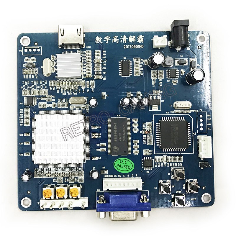 CGA TO HDMI 변환기 RGBS / CGA / E - Coin Pusher Machine 리뷰 및 가격